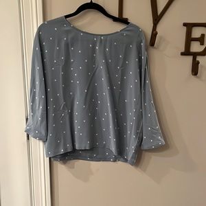 Sezane silk blouse 40